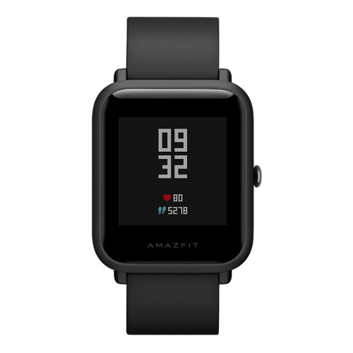 AMAZFIT 米动手表青春版 华米科技出品 智能手表 运动手表 心率 睡眠 GPS 蓝牙 通知  曜石黑