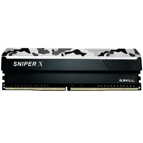 芝奇（G.SKILL）8GB DDR4 3200频率 台式机内存条 Sniper X 狙击者(海军款)