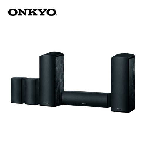 安桥（ONKYO）SKS-588(B) 音响 音箱 7.0声道 5.0.2全景声扬声器套装 客厅卫星影院 进口 黑色