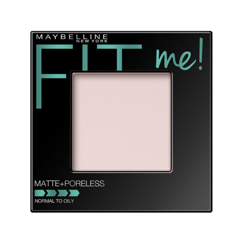 美宝莲 MAYBELLINE 定制柔雾粉饼100  8.5g（fitme粉饼定妆修容控油遮瑕干粉饼散粉保湿持久彩妆）