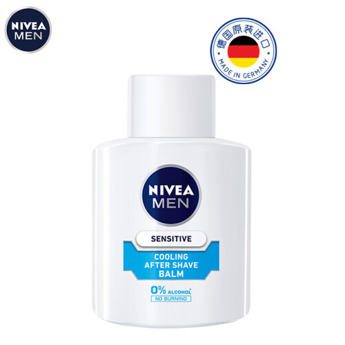 妮维雅(NIVEA)男士舒安冰酷保湿露100ml（乳液面霜 须后露 敏感肌适用 护肤化妆品 德国进口）