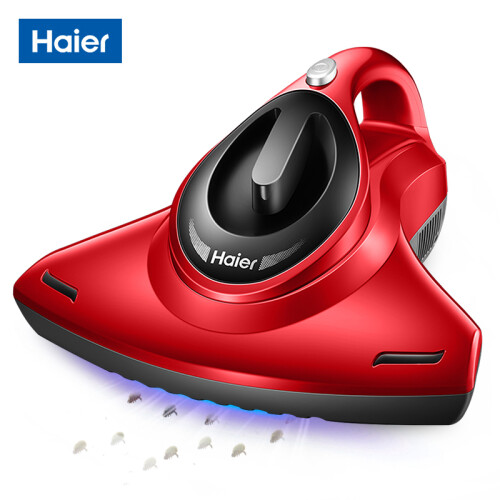 海尔（Haier）吸尘器 ZB401G 家用床铺除螨仪紫外线手持小型