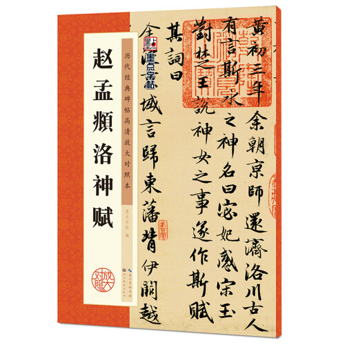 墨点字帖：赵孟頫洛神赋毛笔字帖 字帖成人毛笔书法字帖成人字帖行楷行书字帖成人行楷书字帖 历代经典碑帖 赵孟頫洛神赋 2019版