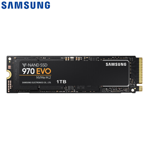 三星（SAMSUNG）1TB SSD固态硬盘 M.2接口(NVMe协议) 970 EVO（MZ-V7E1T0BW）