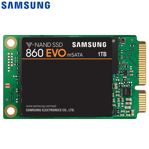 三星（SAMSUNG）1TB SSD固态硬盘 mSATA接口 860 EVO（MZ-M6E1T0BW）