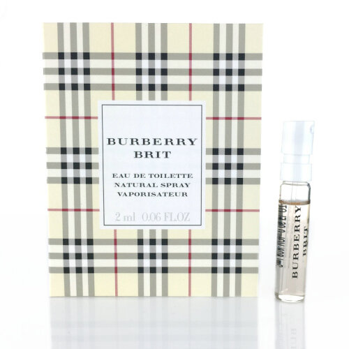 海囤全球博柏利（BURBERRY）我的巴宝莉Brit英伦风格女士淡香水30/50ML英伦清新持久 英伦风格女香EDT试管2ml