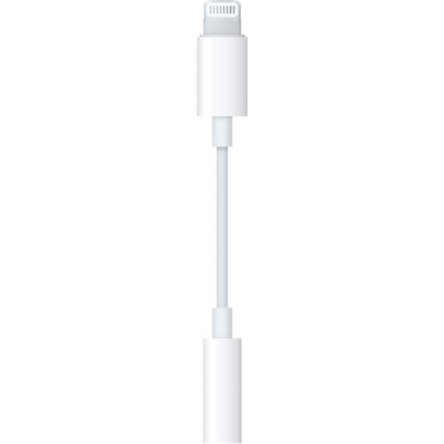 Apple Lightning/闪电 转 3.5毫米耳机插孔转换器/转换头