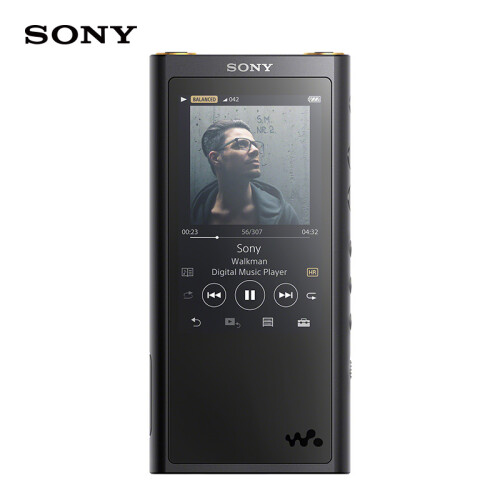 索尼（SONY）NW-ZX300A Hi-Res高解析度无损4.4平衡DSD解码音乐播放器（黑色）