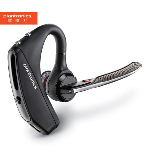 缤特力（Plantronics）Voyager 5200 商务单耳蓝牙耳机 通用型 耳挂式 黑色