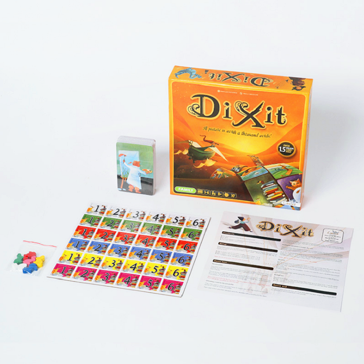 只言片语桌游英文版桌游dixitexpansionboardgame只言片语桌游dixit