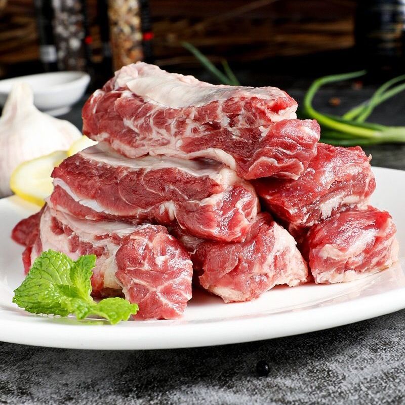 原切牛肋条牛腹条新鲜生牛肉无调理生鲜冷冻肉类食材原切牛肋条5斤