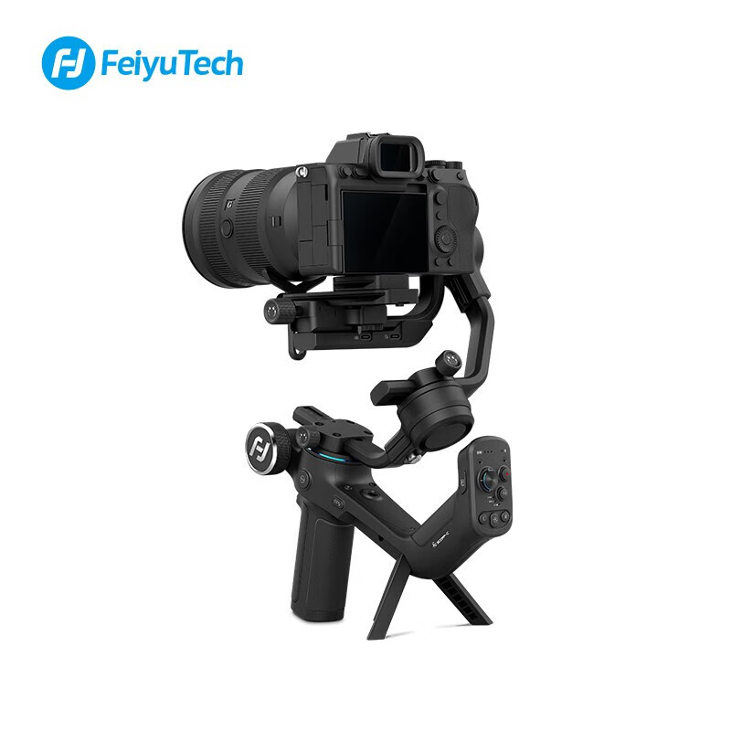 FeiyuTech 飞宇蝎子Scorp-C 微单单反稳定器 专业三轴防抖手持云台 提握一体相机云台稳定器