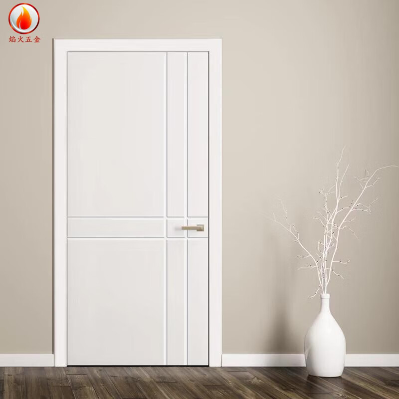 木门卧室门家用现代简约室内门复合实木套装门免漆门欧式门房间门