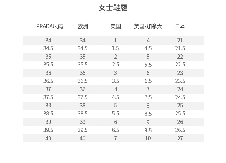 prada 普拉达 20春夏女士小牛皮黑色魔术贴脚背带高跟鞋 1i296if065-a