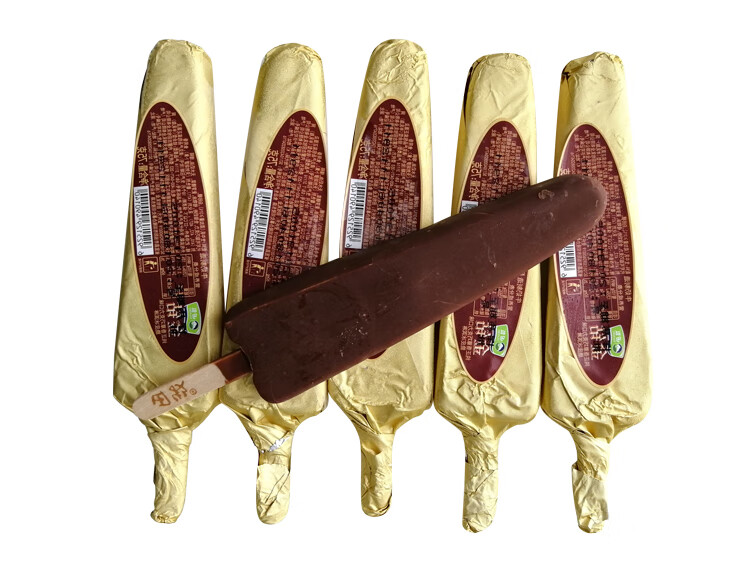 田牧金钻香草巧克力脆皮雪糕75g5支冰淇淋冷饮棒冰