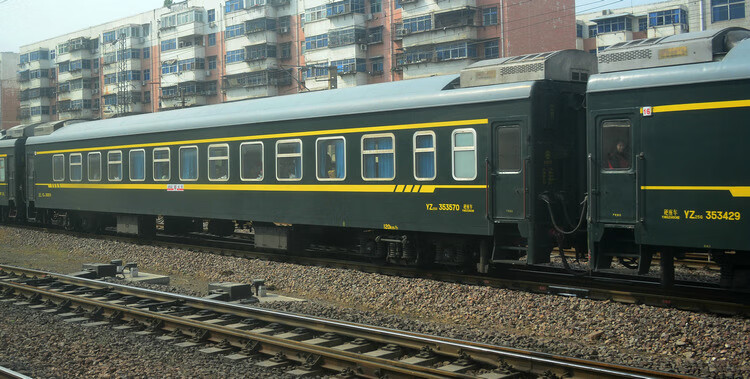 奋发仿真火车模型玩具中国系列yz25g绿皮车客车厢敞车