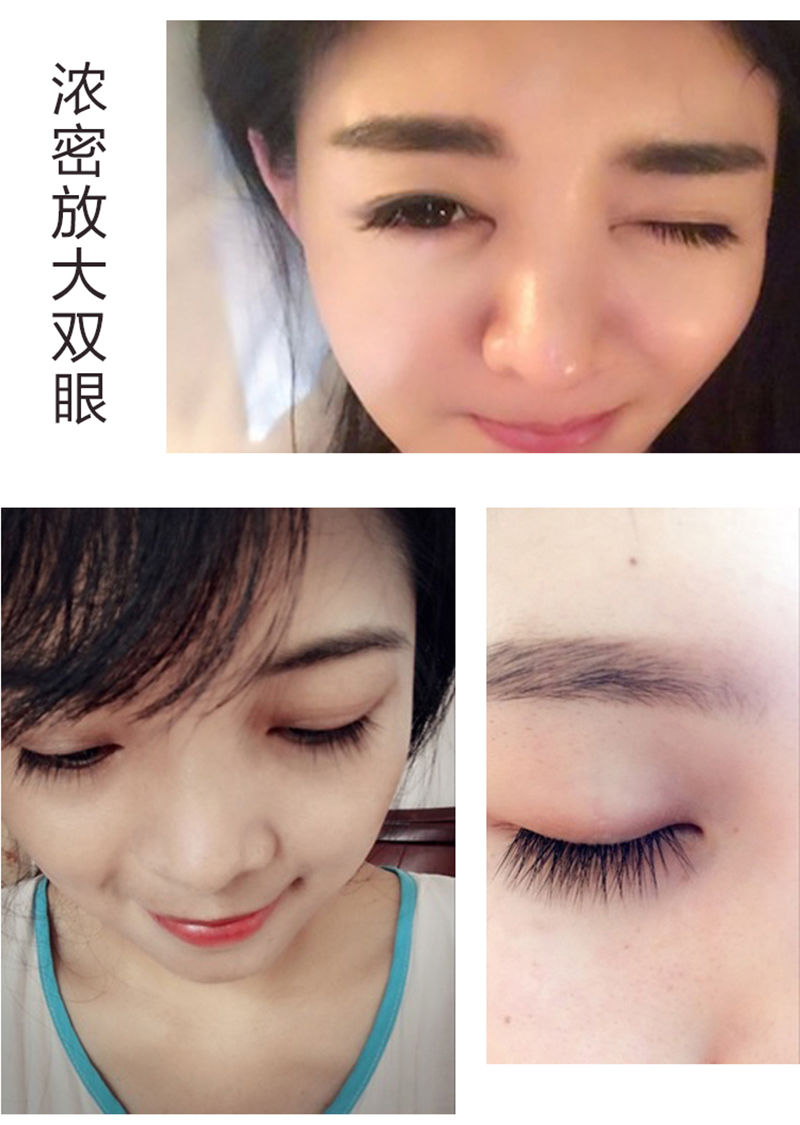 u自己嫁接睫毛婴儿直毛朵毛单簇10根007粗貂绒自然超软种植假睫毛古莎