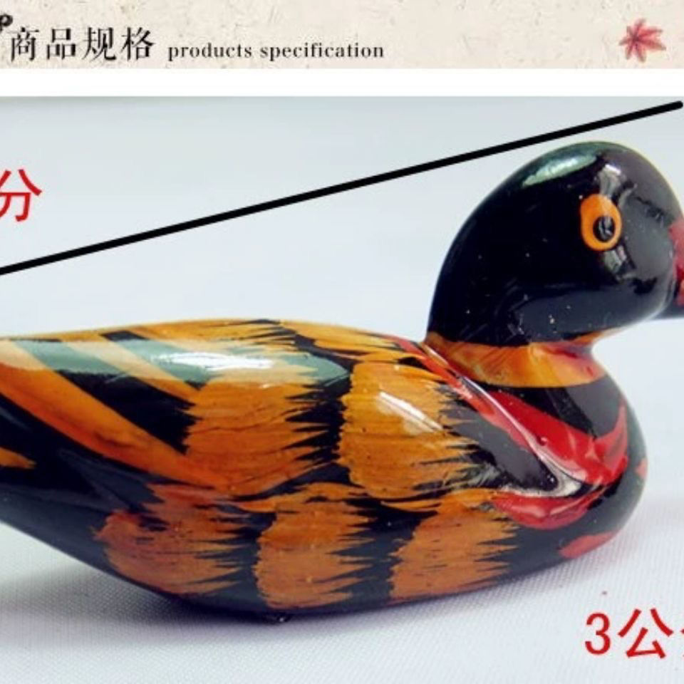 四只木鸭子风水摆件大师指点鸳鸯鸭子店铺新店开张催旺桃花转运摆阵