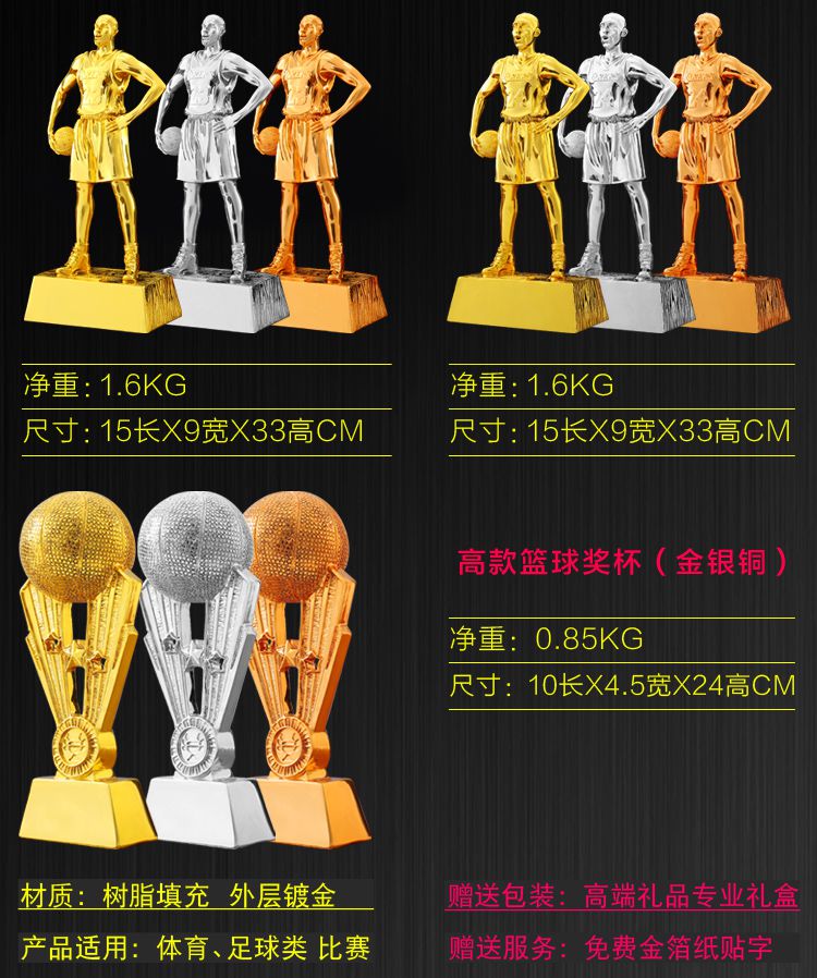 nba篮球总冠奖杯奥布莱恩杯2020湖人詹姆斯科比纪念品mvp军比赛篮球总