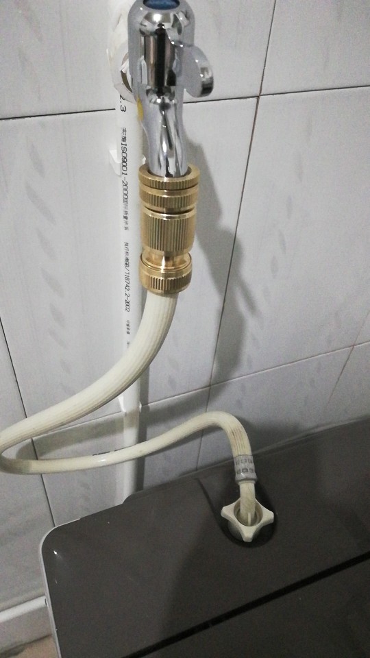 洗车水枪接头4转6分内螺纹奶嘴洗衣机水龙头铜快接头自来水管接头 4分