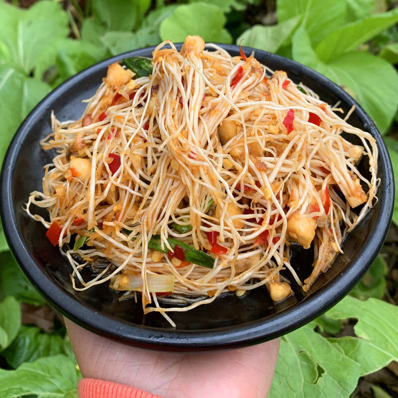 香辣大蒜须辣椒酱大蒜叶大蒜苗大蒜根杆小菜速食下饭菜零食z58大蒜须