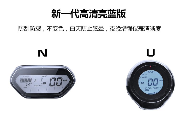 小牛g0仪表罩u1dusug1g2f0屏幕盖盘耐磨睿世nqin1s防水仪表罩u系仪表