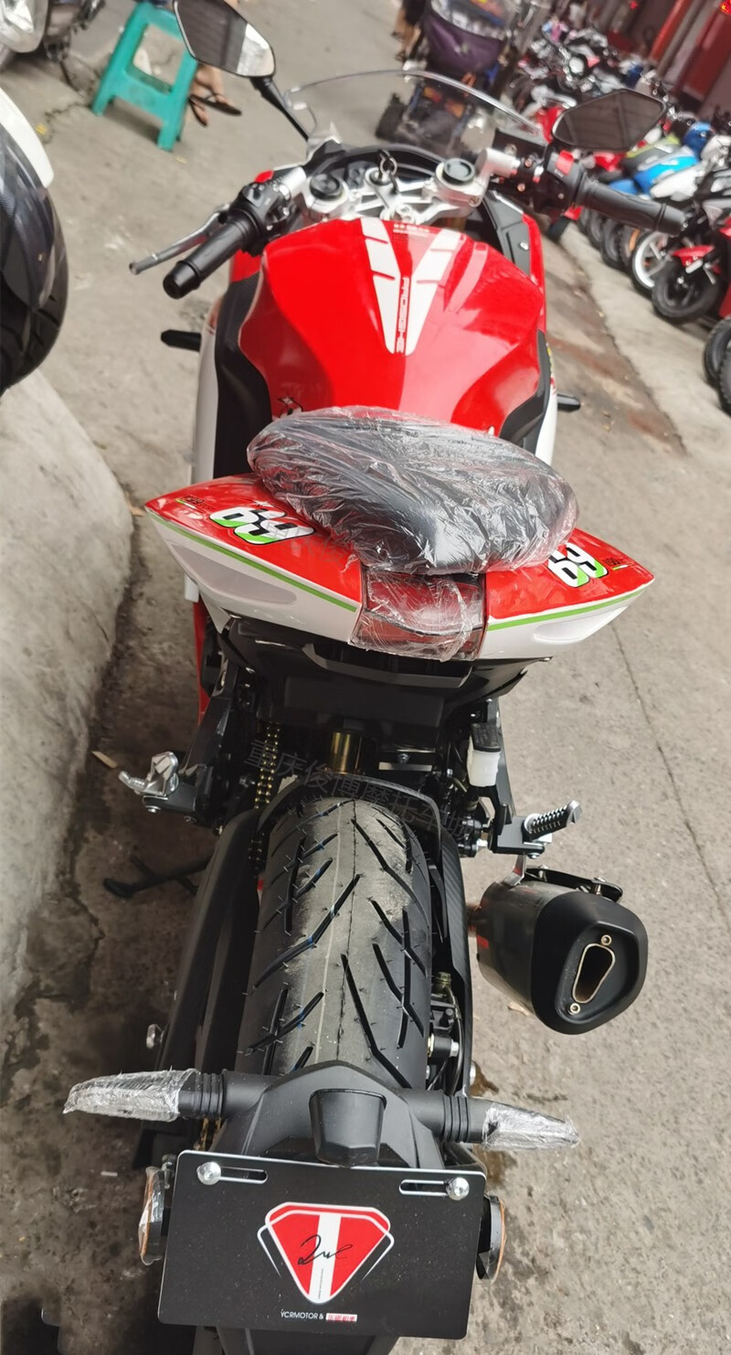 红色杜卡迪1199同款-蛟龙400cc 200cc 国四可上牌 全国可发