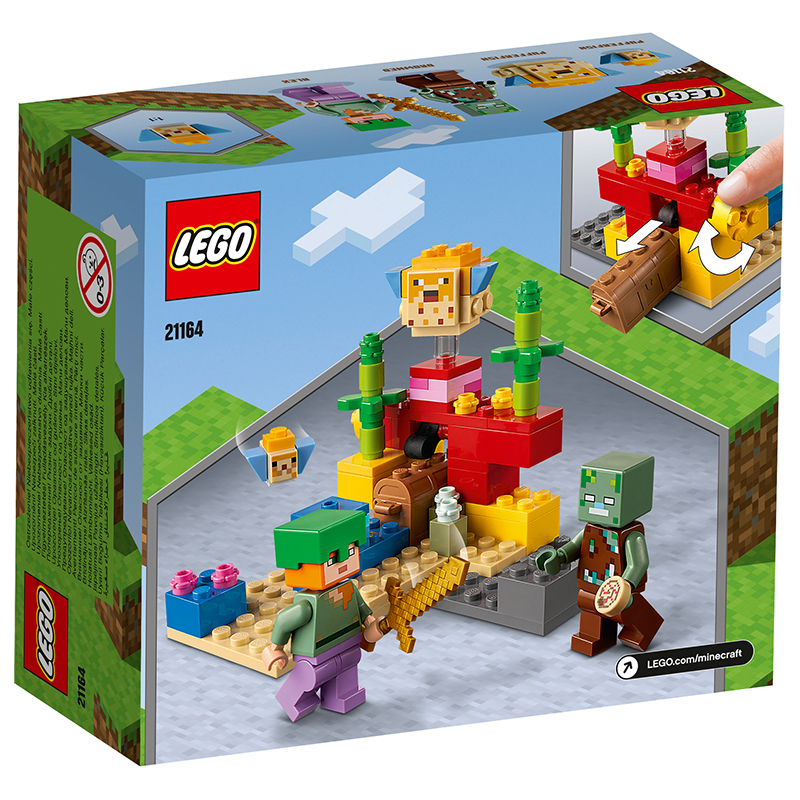 lego乐高我的世界 21138 21164 21154 21162 21155 21163 211 僵尸