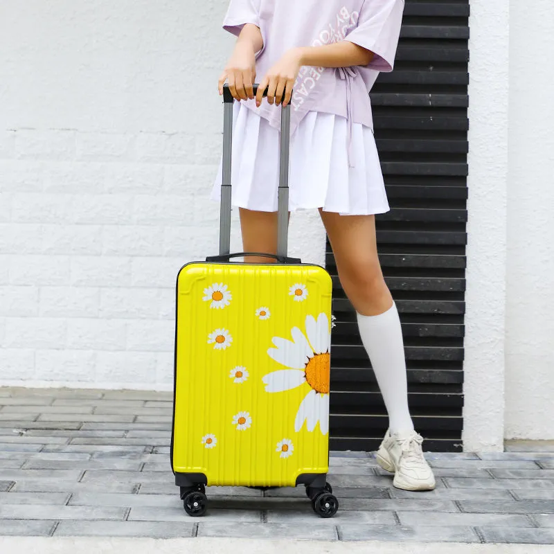 Color : Green, Size : 20inch YZFGY Trolley Korean Version of The Collision Color Universal Wheel Trolley Case Small Fresh Password Lock Trolley Color : Green, Size : 20inch YZFGY Trolley Korean Version of The Collision Color Universal Wheel Trolley Case Small Fresh Password Lock Trolley