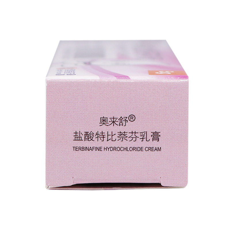 奥来舒 盐酸特比萘芬乳膏 1*5g手癣足癣 1盒装