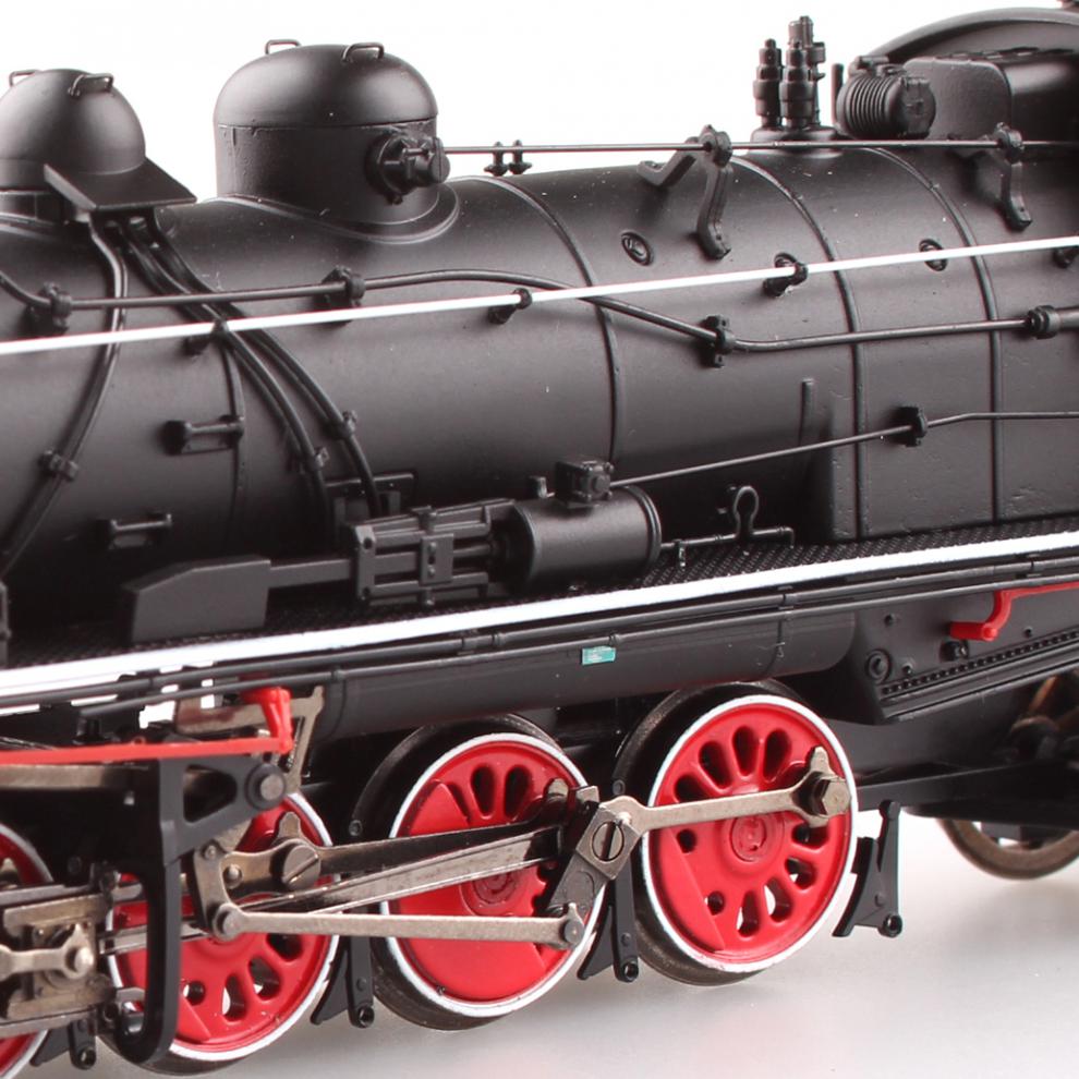 火车模型百万城 cs00501-506 中国系列仿真解放型蒸汽机车 动芯数码