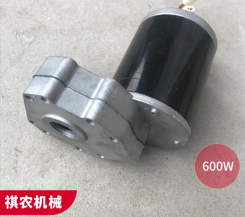 旋耕机后悬挂电动施肥器撒肥机配件12v600w电机农用多功能播种机内