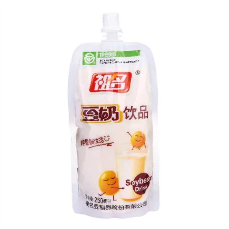 祖名豆奶250ml*10包价 夏日饮品袋装豆浆豆奶豆浆 250