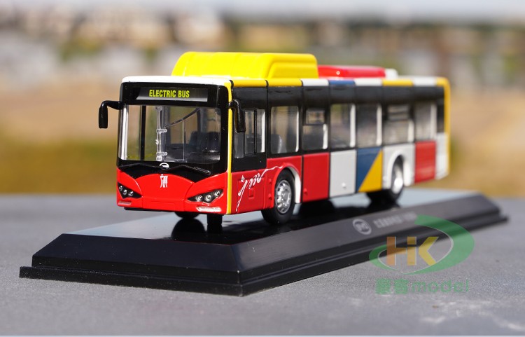 比亚迪车模164比亚迪k9公交车k8纯电动客车比亚迪广汽广州巴士模型