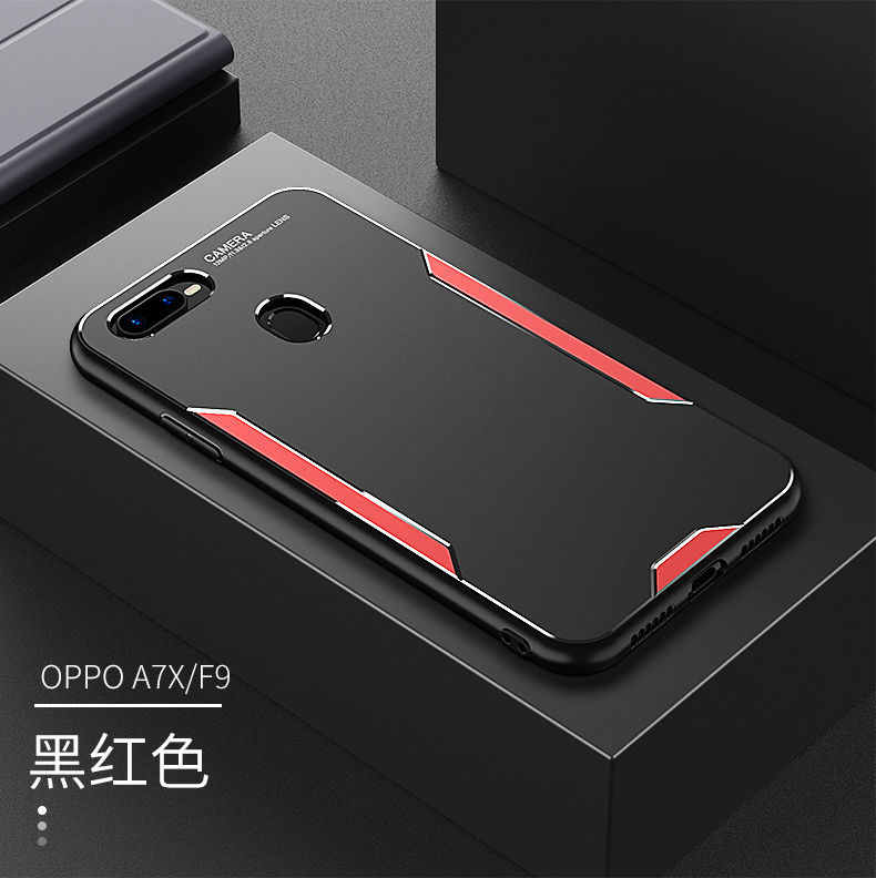 oppoa7x摔坏了的图片,oppor17摔坏了的图片 魅后oppoa7x手机壳a57 a59 a79防摔简约商务金属硬壳薄磨砂保护套时尚