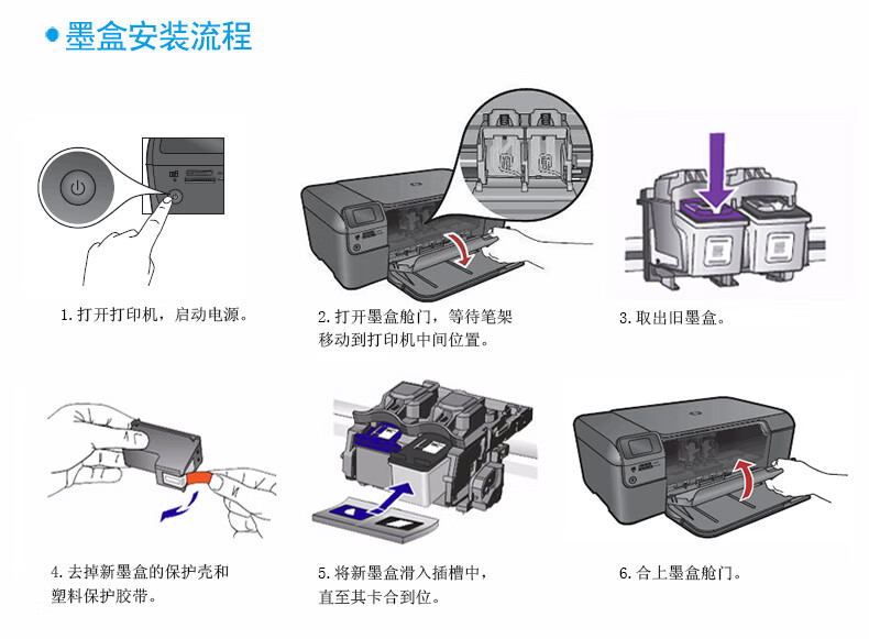 适用于惠普46号彩色墨盒打印机2020hc2520hc202925294729趣器屋国产46