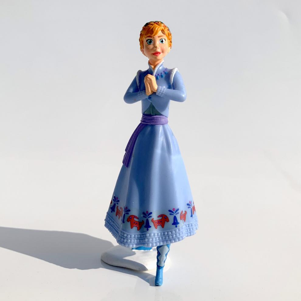 冰雪奇缘米老鼠长发公主王子塑胶公仔摆件多款可爱儿童玩具 10 挎包的