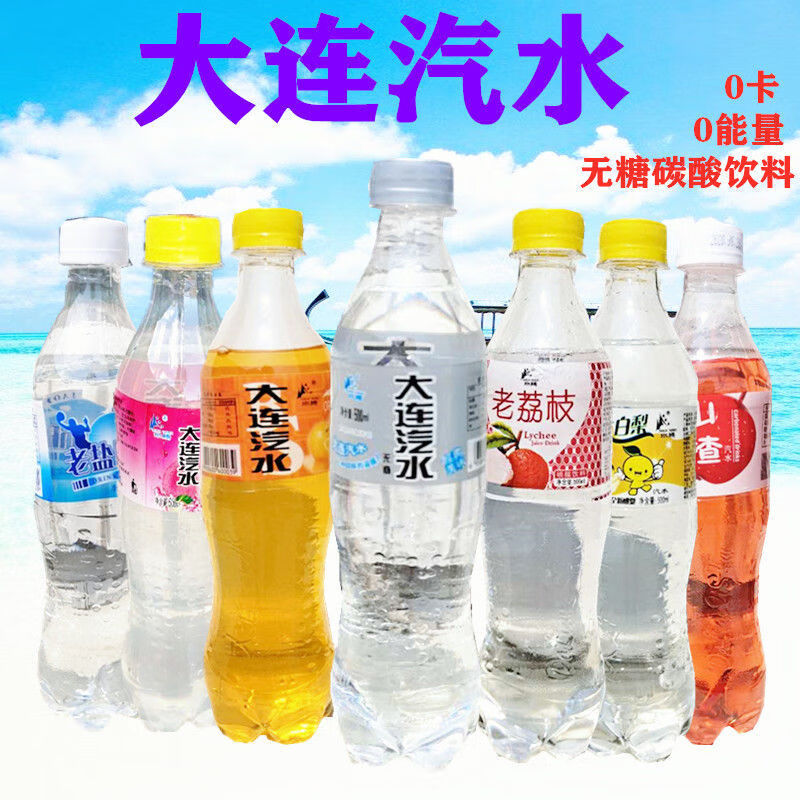 东北汽水大连风味老汽水9瓶儿时饮料碳酸饮品冷饮网红