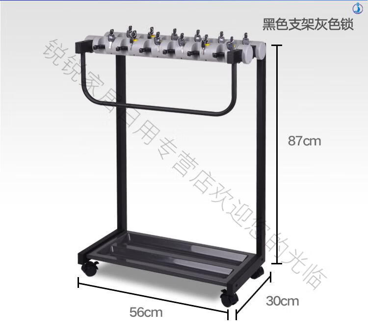 大堂商用共享雨伞收纳架沥水雨伞架铁艺落地雨伞桶放置教室用加大简约