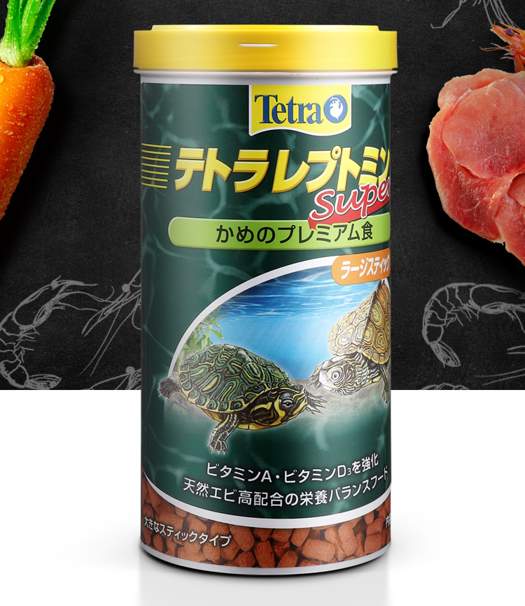 德彩龟粮super增色发色水龟半水龟饲料蛋龟黄缘巴西龟
