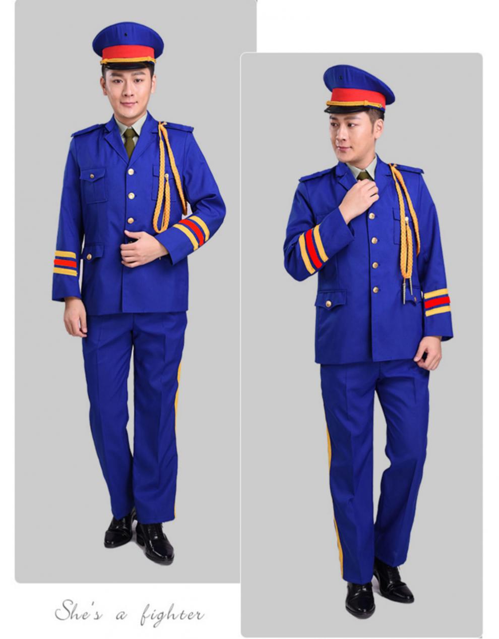 男装 唐装/汉服 北方虎(beifanghu) 北方虎乐队演出服装升旗手服装班