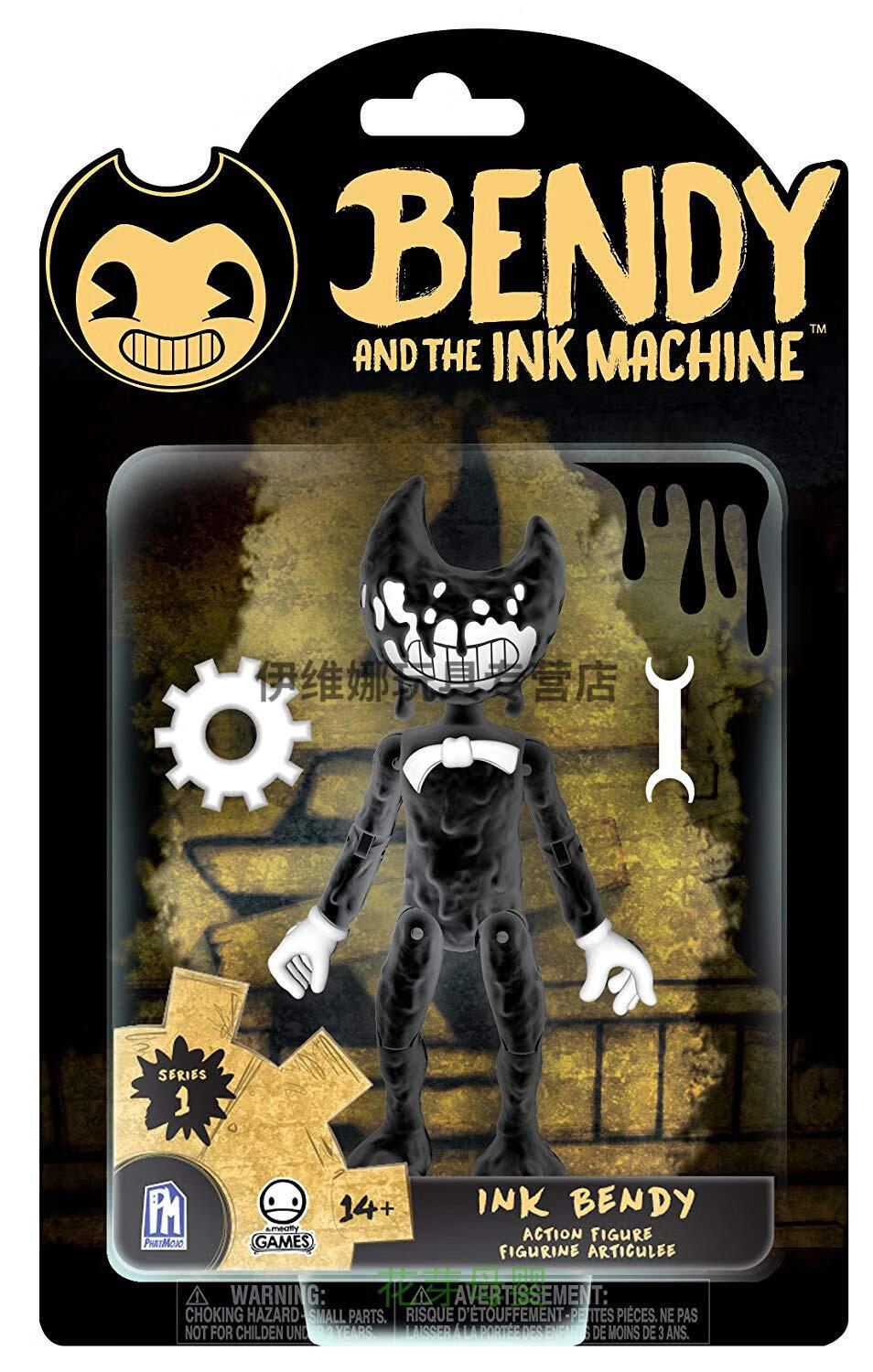 bendyinkmachine班迪与墨水机器印墨机5寸游戏玩具人偶天使第三季