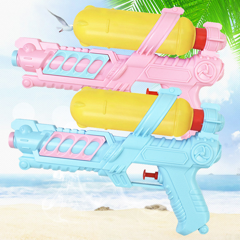 2021新款夏天水枪儿童戏水玩具水枪沙滩洗澡漂流玩具气压水枪玩具玩具