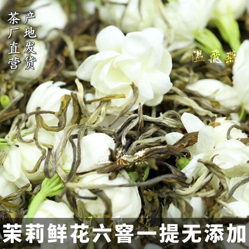 新茶浓香茉莉大白毫特级大龙毫云南茶厂500克温飞燕百号大龙毫500克