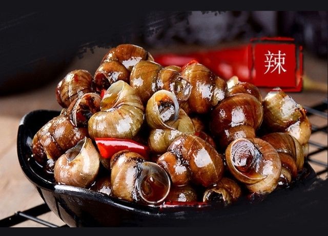 香辣炒田螺200g即食螺丝肉海鲜零食唆螺泥螺鲜活熟食麻辣螺蛳400克