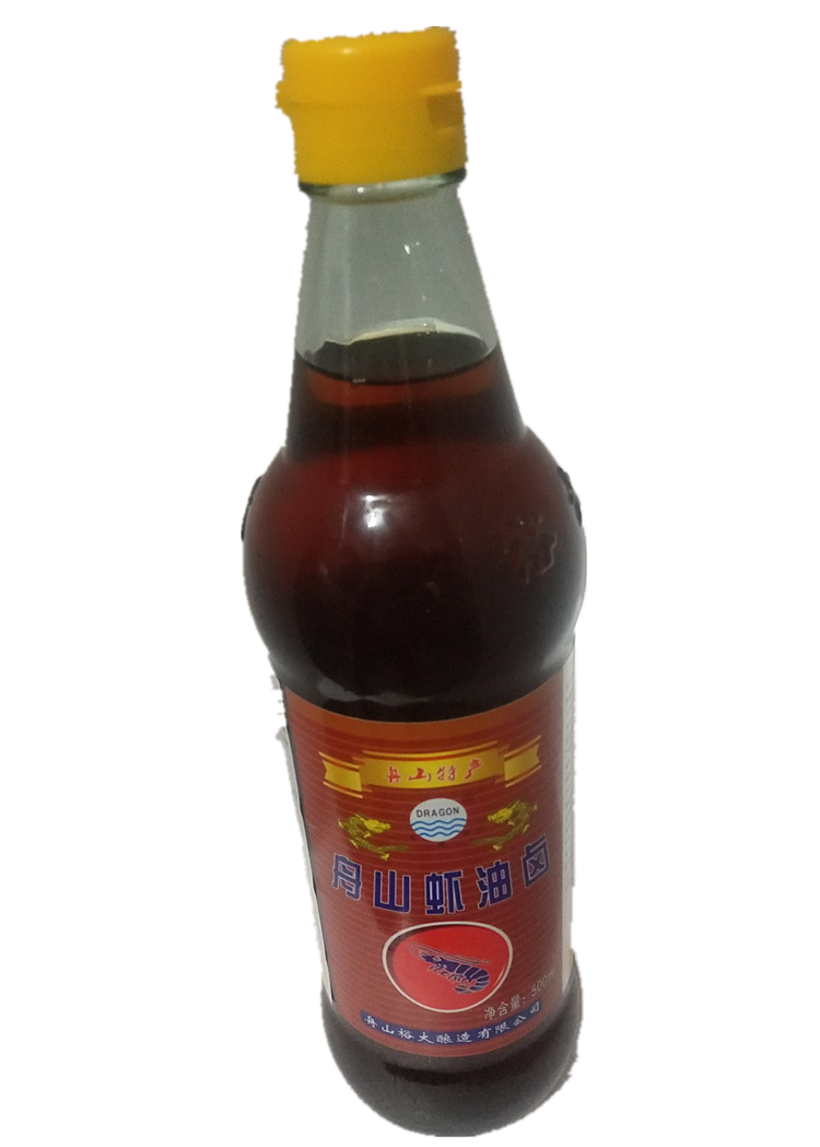 舟山虾油卤500ml2瓶虾油露调味提鲜增香煎炒煮虾油鸡醉鸡