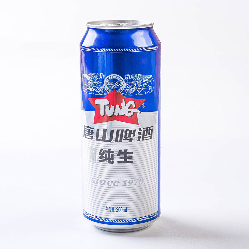 唐山啤酒12度 唐山啤酒冰典纯生/12度听装500ml*12易拉罐整箱 唐啤纯