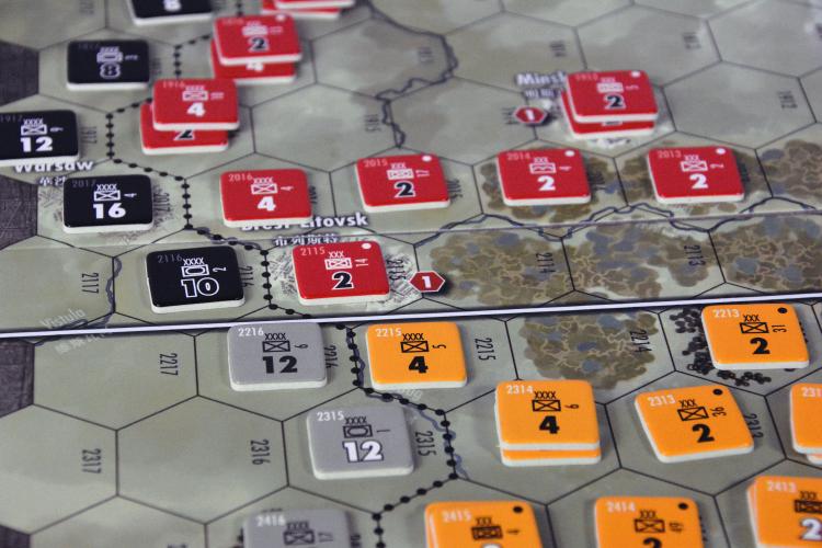 1942桌游二战桌游桌游cmc01兵棋command指挥中文版01俄国会战二战中文