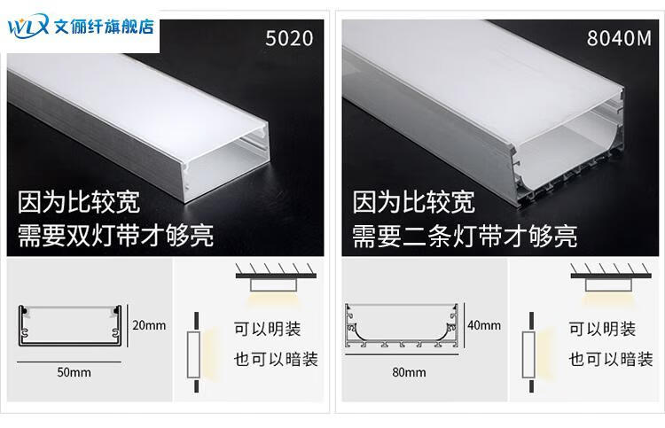 钛金条线条灯led无边框地埋线条灯暗藏嵌入式钛金条线型灯客厅追光