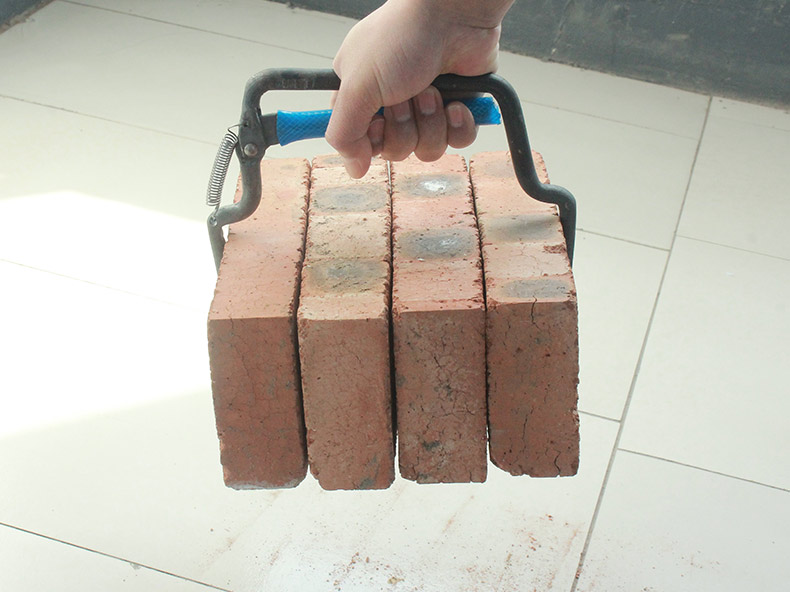上海砖夹子加粗搬砖钳红砖头多功能可调卡子工地用装砖夹工具神器中号